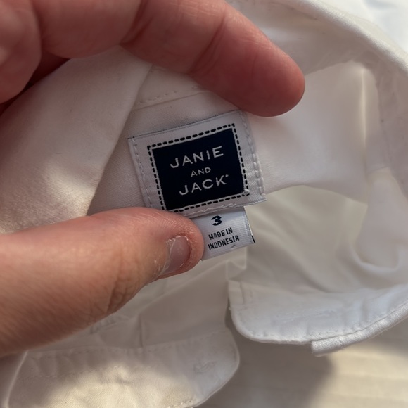 Janie and Jack Button Down - Picture 3 of 5